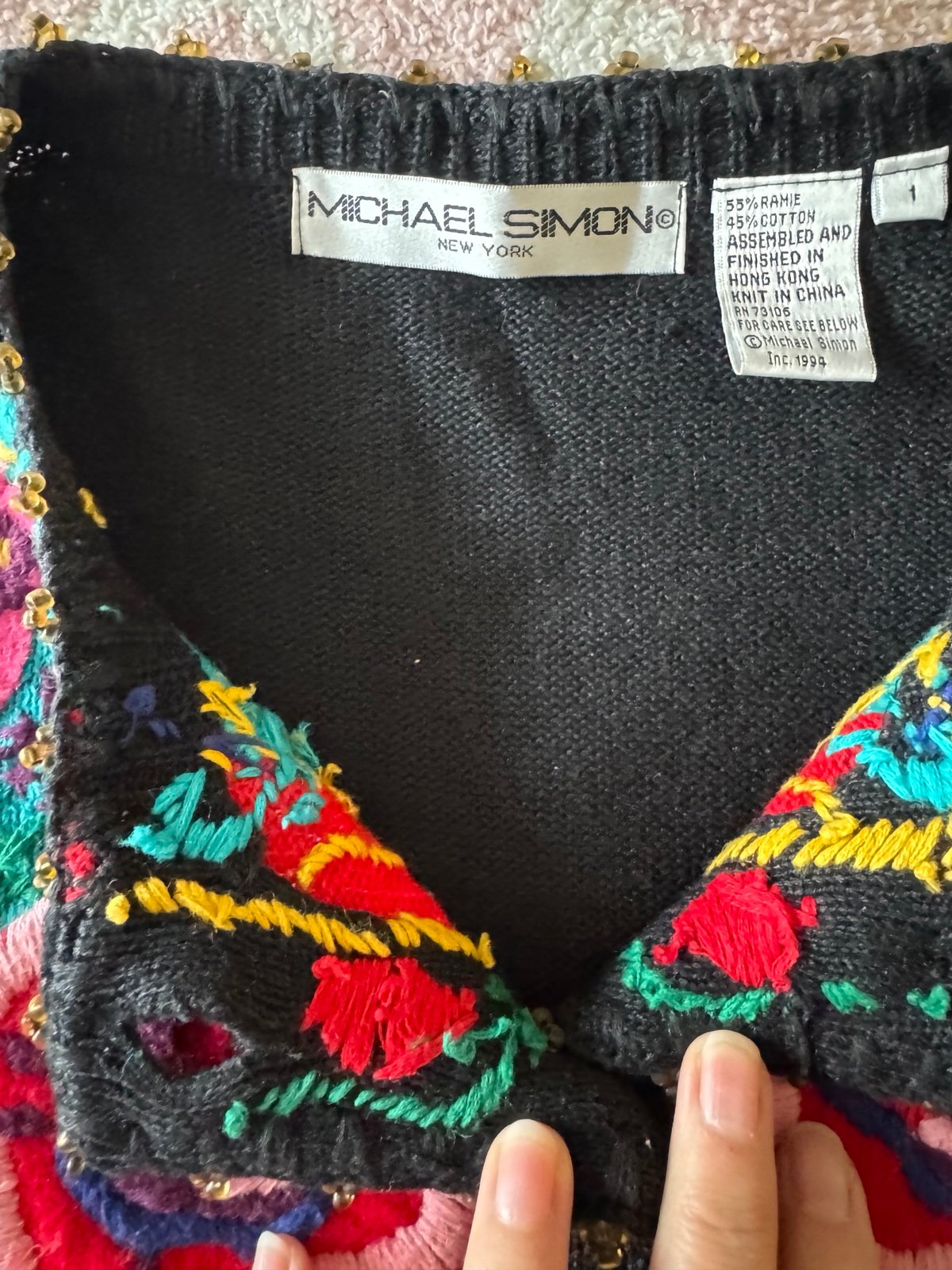 michael simon cardigan