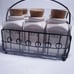 Rae Dunn by Magenta 6 Jar Spice Rack (Sp