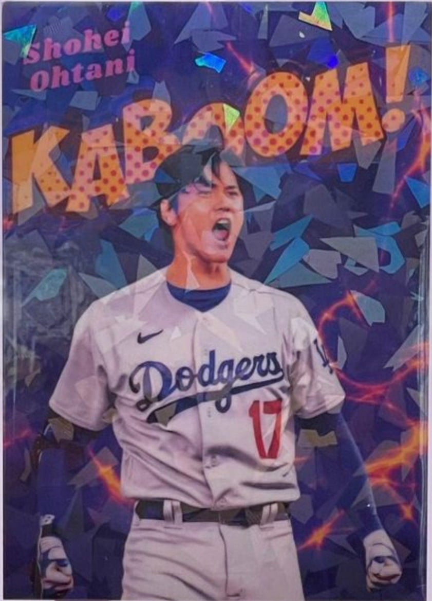 2024 Shohei Ohtani LA Dodgers Cracked Ice