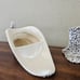 Royal Haeger R1285 VTG MCM White Stone Lace Calla Lily Cornucopia & Candlesticks