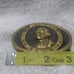 George Washington 1889 Heritage Mint Registered Brass Belt Buckle Great Vintage