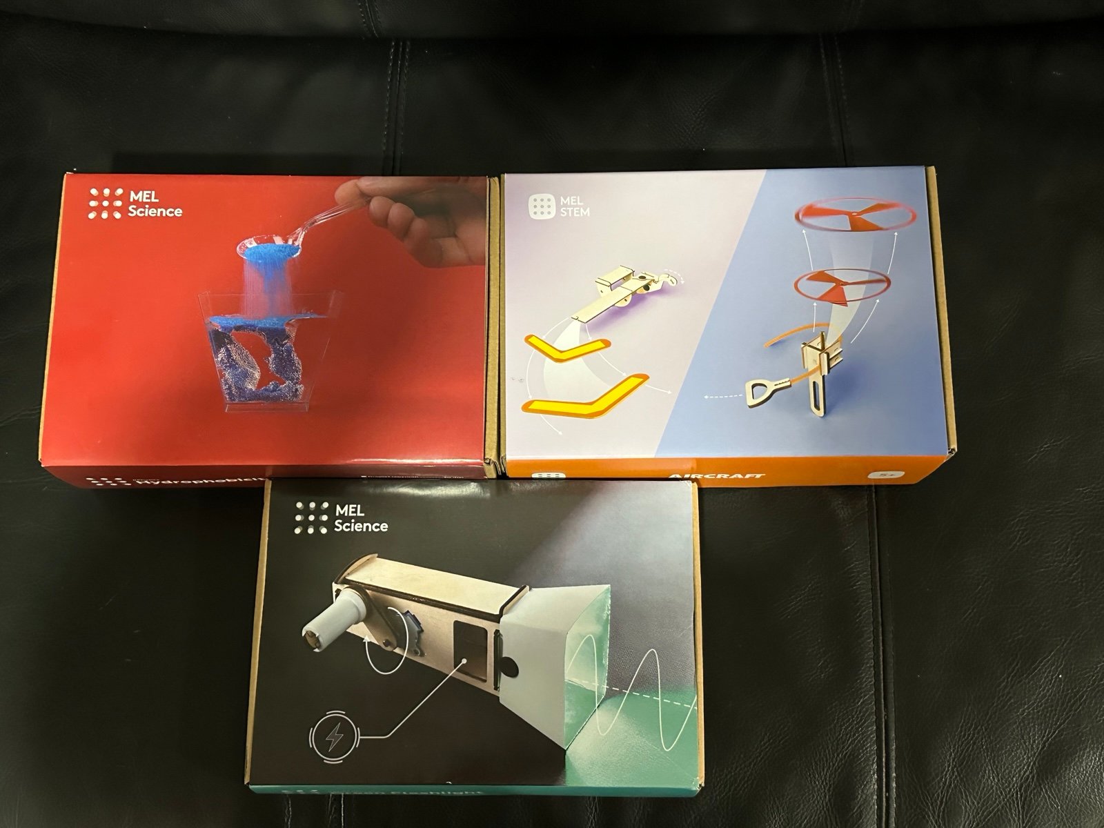 3 MEL STEM by MEL SCIENCE BOXES KITS STEM HOME SCHOOL - NEW