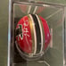 Signed NFL mini helm