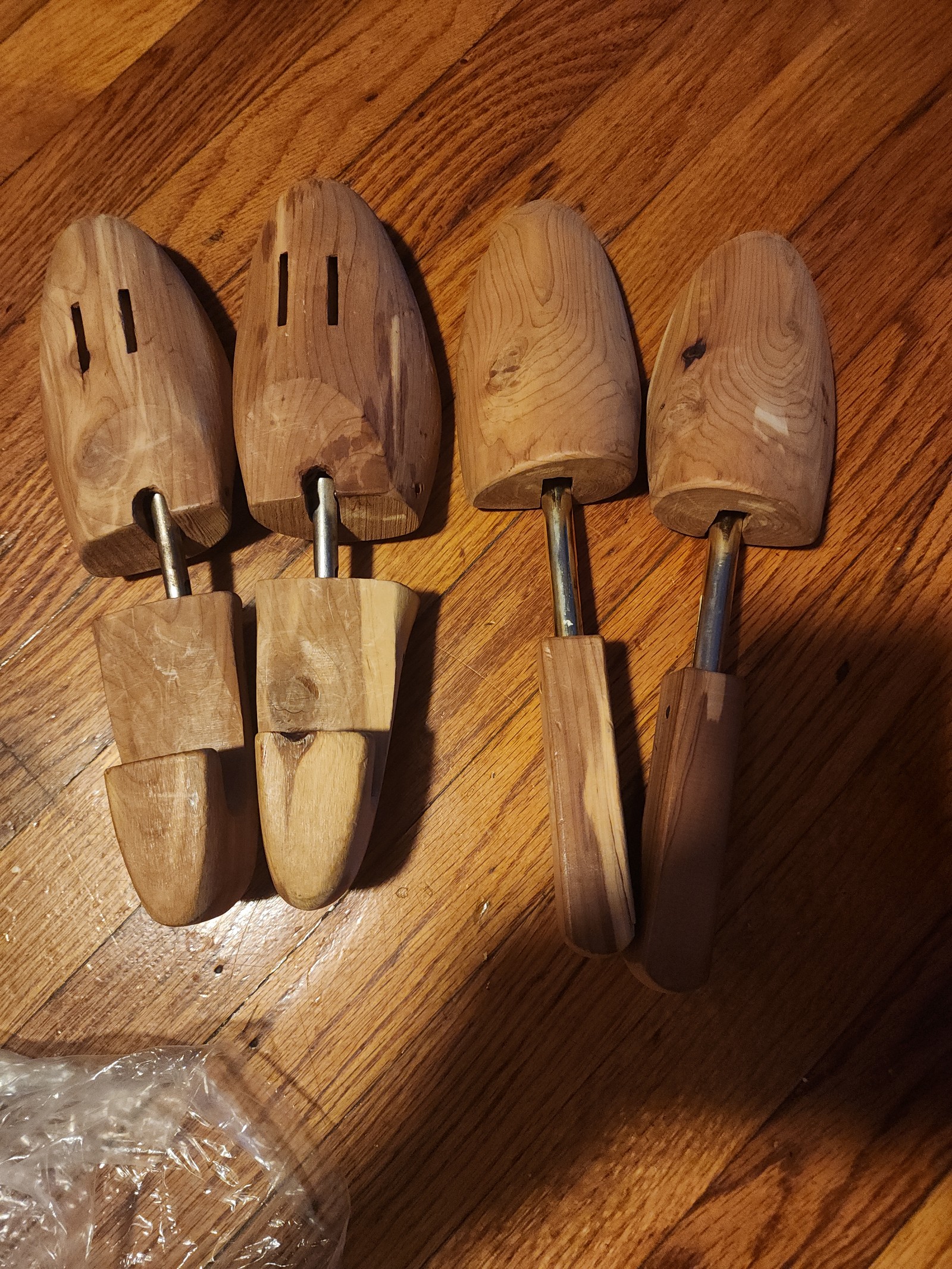 NEW Vintage The Florsheim Shoe Tree Medium 4 Wood Made In The USA