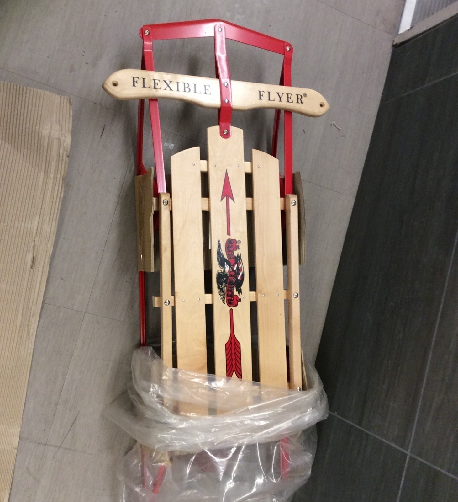 Flexible Flyer metal runner sled
