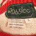 Rosslee Vintage80s Cruise Wear Sweater Tropical All Around Design Ramie/Cotton L