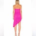 New Revolve NBD 179 Jacqueline Dress Magenta Small NWT