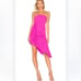New Revolve NBD 179 Jacqueline Dress Magenta Small NWT