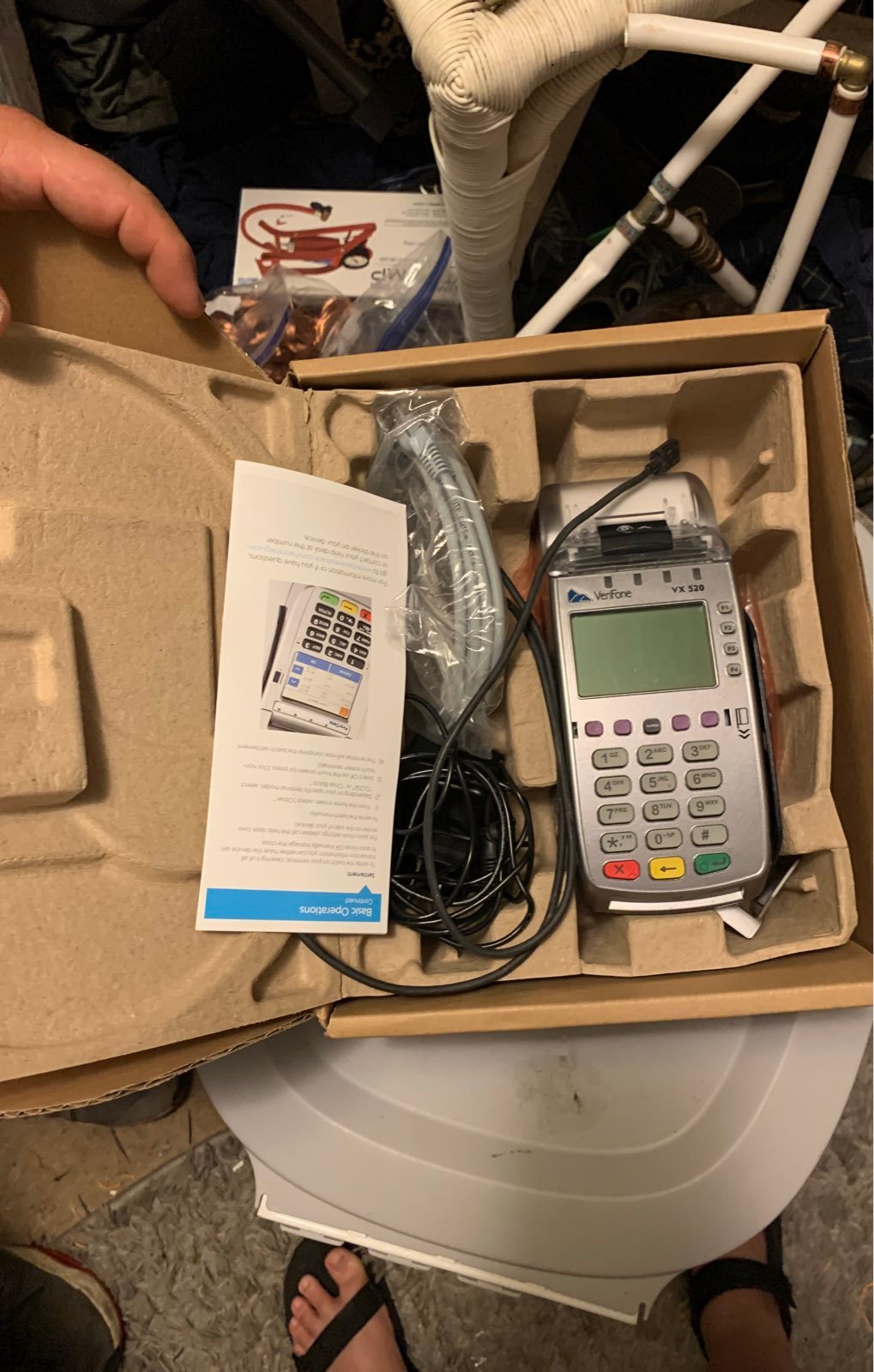 FirstData FD130 Terminal Contacless and