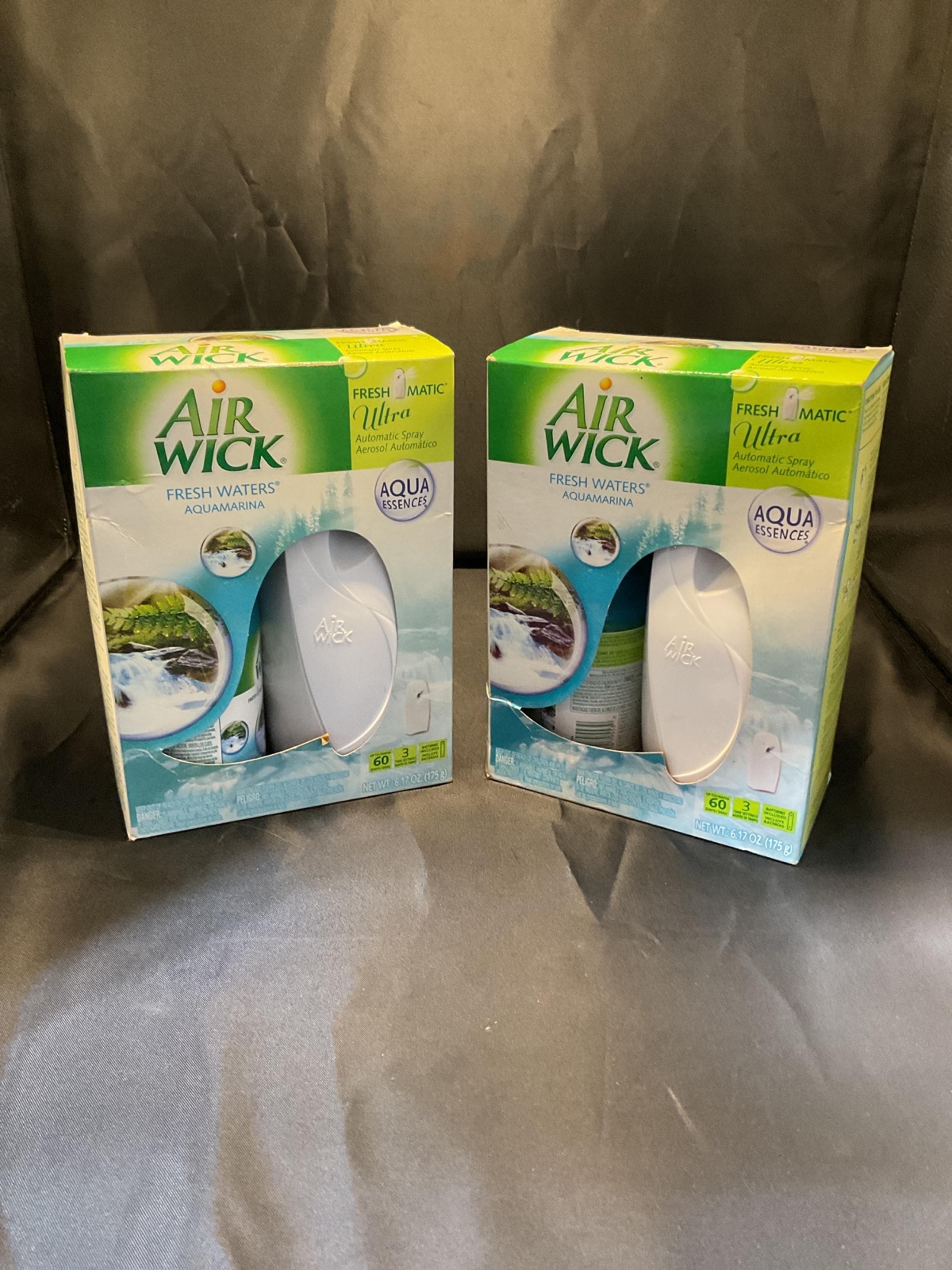 2 Air Wick Freshmatic Ultra Automatic Spray Air Freshener 2008 (New)