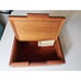 Burl Wood Handcrafted Hardwoods by DeMeules Signed Trinket Jewelry Storage Box