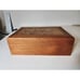 Burl Wood Handcrafted Hardwoods by DeMeules Signed Trinket Jewelry Storage Box