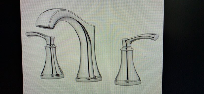 Stainless steel bathroom fixture set