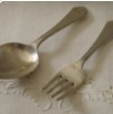 Sterling Silver Child Fork and and Spoon Set