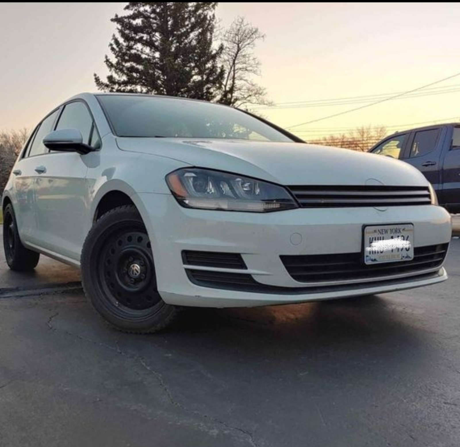 MK7 Golf R Front Grille Emblem Delete