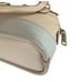Coach Crossgrain Leather Mini Cora Crossbody Bag Satchel Bicolor Apricot Chalk