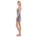 Norma Kamali Gray Strapless Tailored Terry Mini Dress Size Small