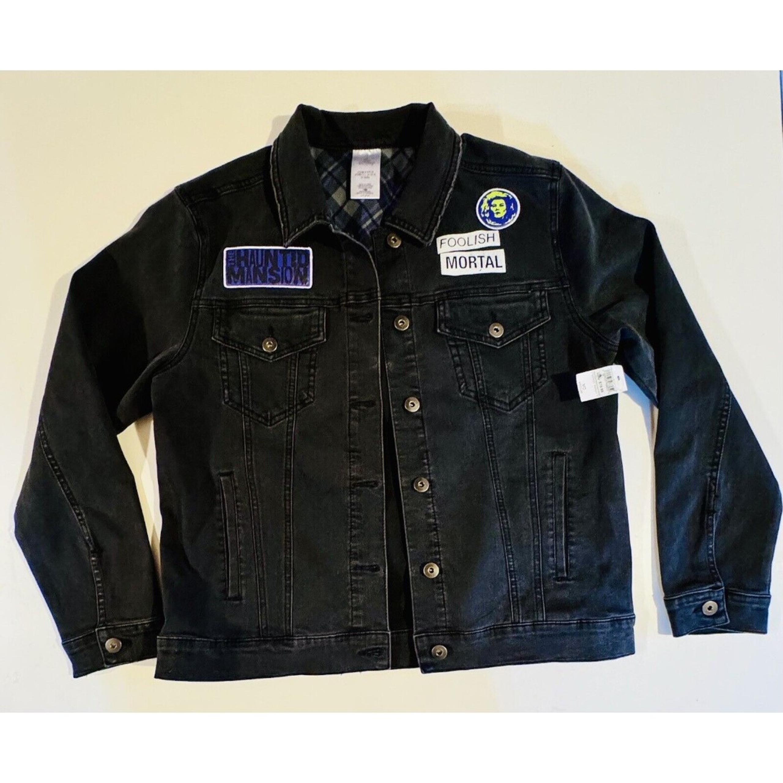 Disney Parks Haunted Mansion Madame Leota Women's Jean Jacket Size Medium NWT