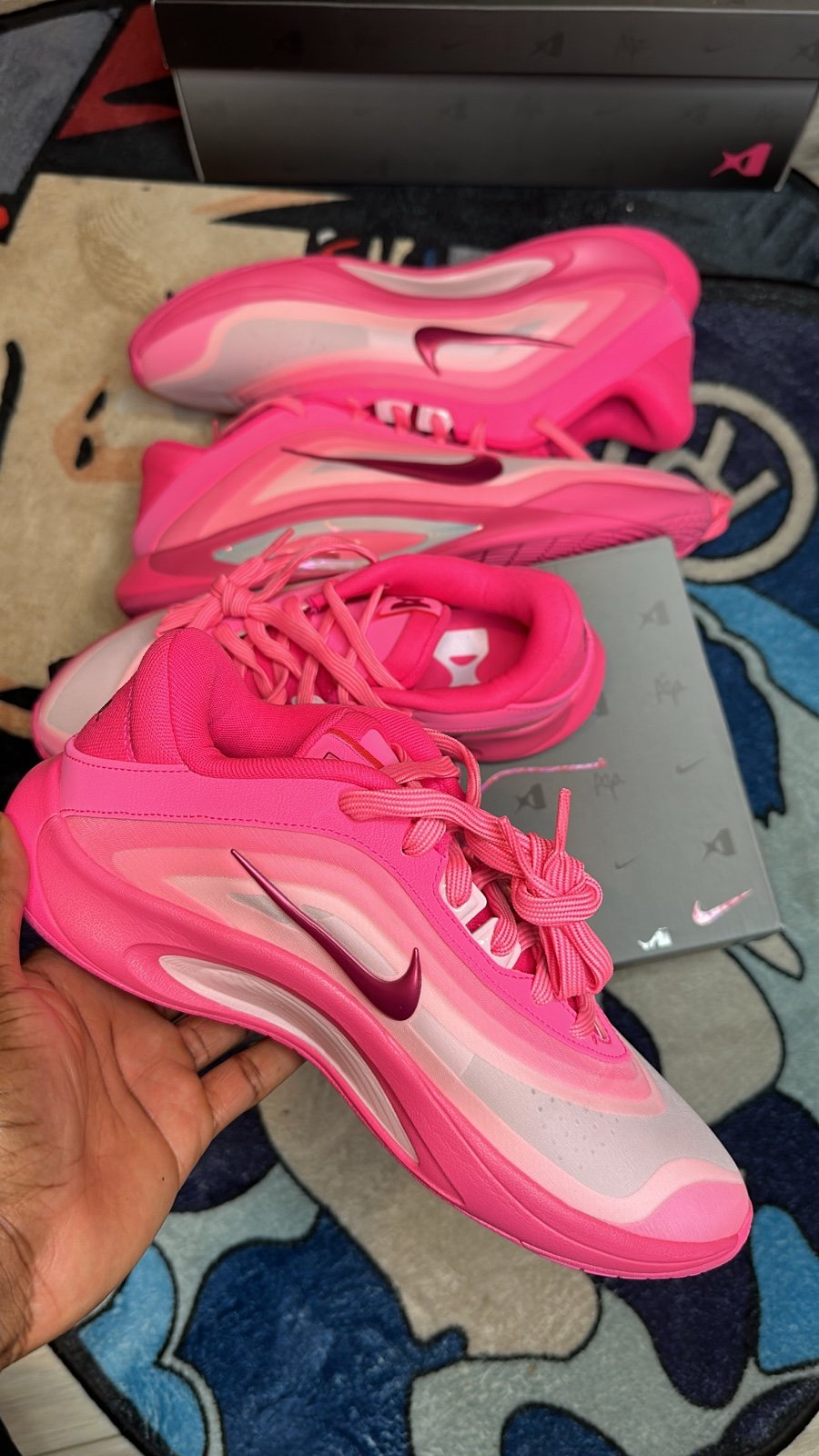 Nike A’ja Wilson A’One Pink A’ura Size 7 Women’s