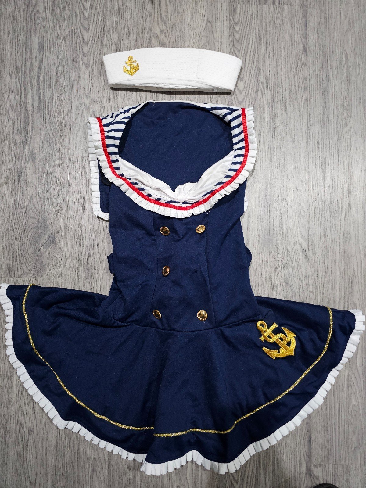 Adult Women's Blue Nautical Sailor Costume