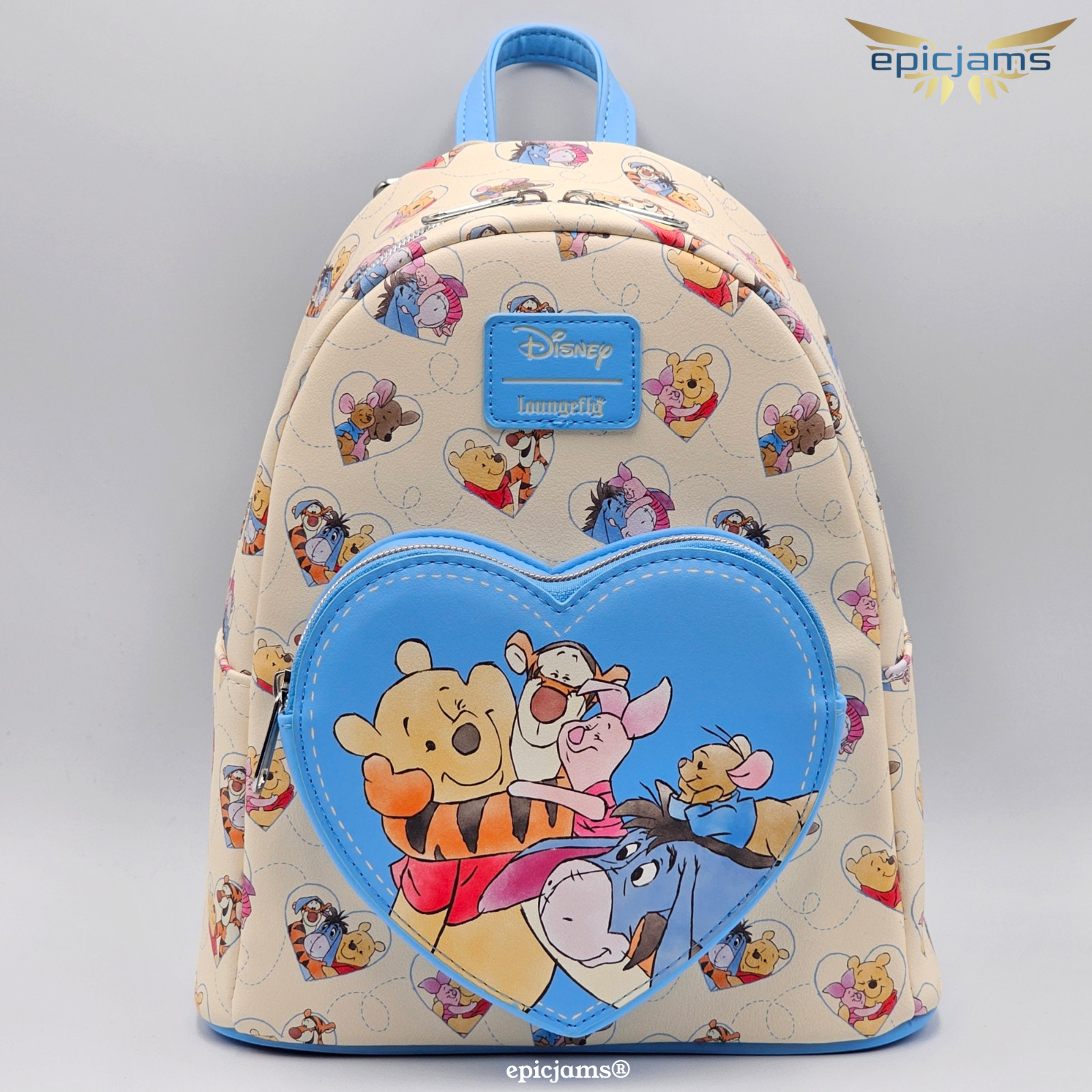 Loungefly Disney Winnie The Pooh Hugs Mini Backpack New