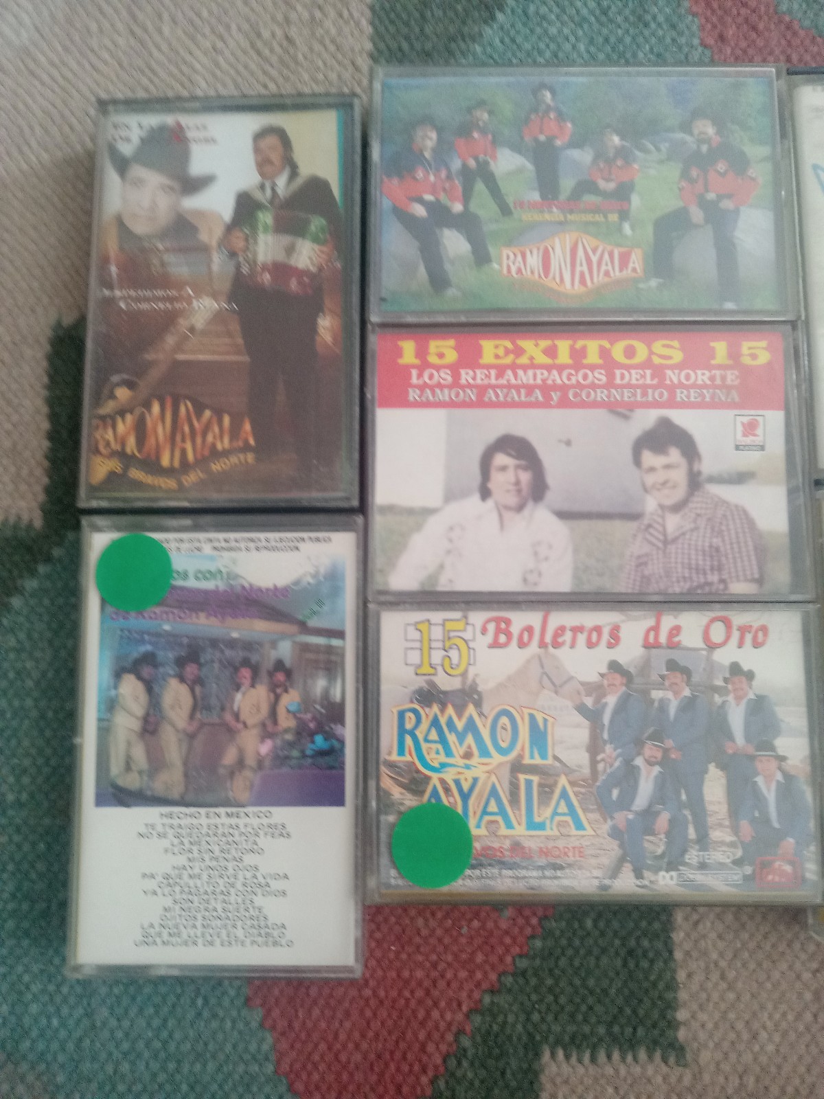 RAMON AYALA & ELISEO ROBLES CASSETTE LOT