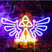 The Legend of Zelda Triforce Neon Sign