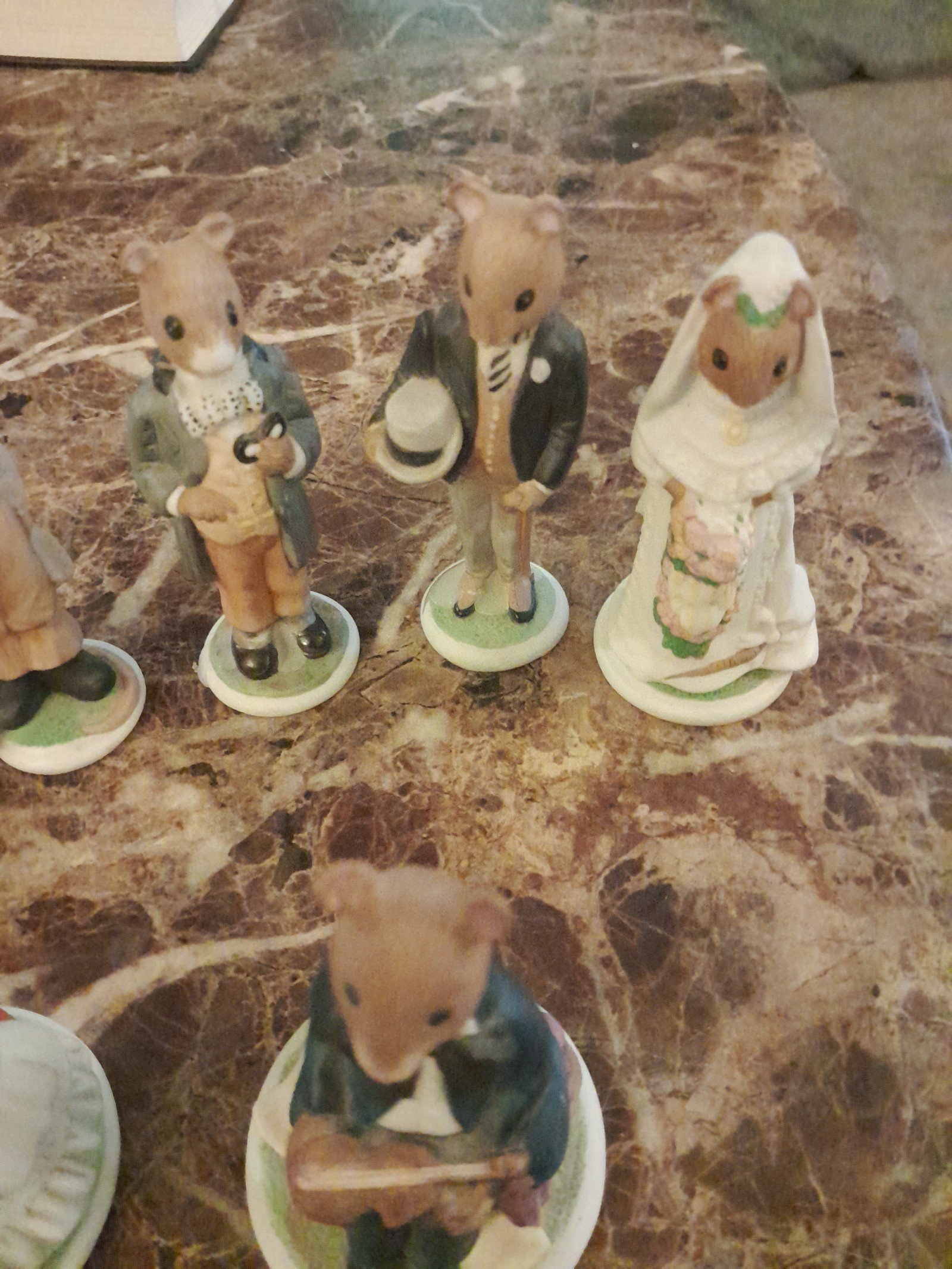 woodmouse figurines ,(14)