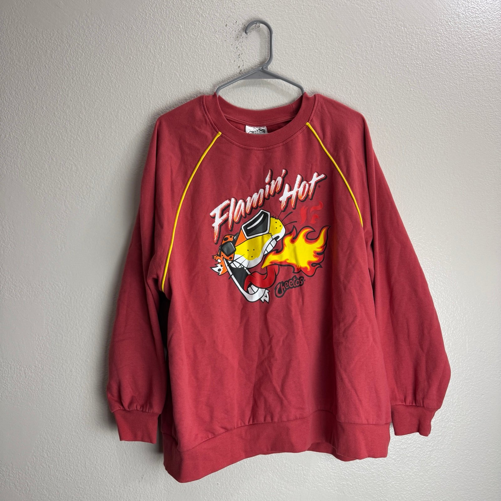 Flaming Hot Cheetos Sweatshirt Size Large