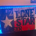 Hand Painted Lone Star Beer Sign