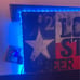 Hand Painted Lone Star Beer Sign