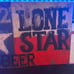 Hand Painted Lone Star Beer Sign
