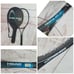 Head 120 Double Power Wedge Trisys 190 Shock Absorbing System Tennis Racket