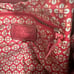 Fossil Satchel Handbag Purse Womens Multicolor Floral Canvas Double Handle