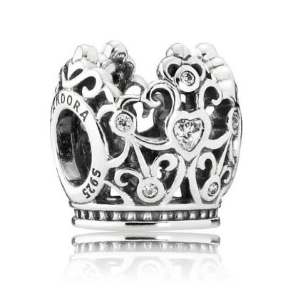Pandora Disney Princess Crown Charm