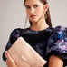 NWT! Ted Baker- PARSON- Unlined Soft Leather Crossbody Bag -TAUPE