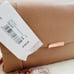 NWT! Ted Baker- PARSON- Unlined Soft Leather Crossbody Bag -TAUPE