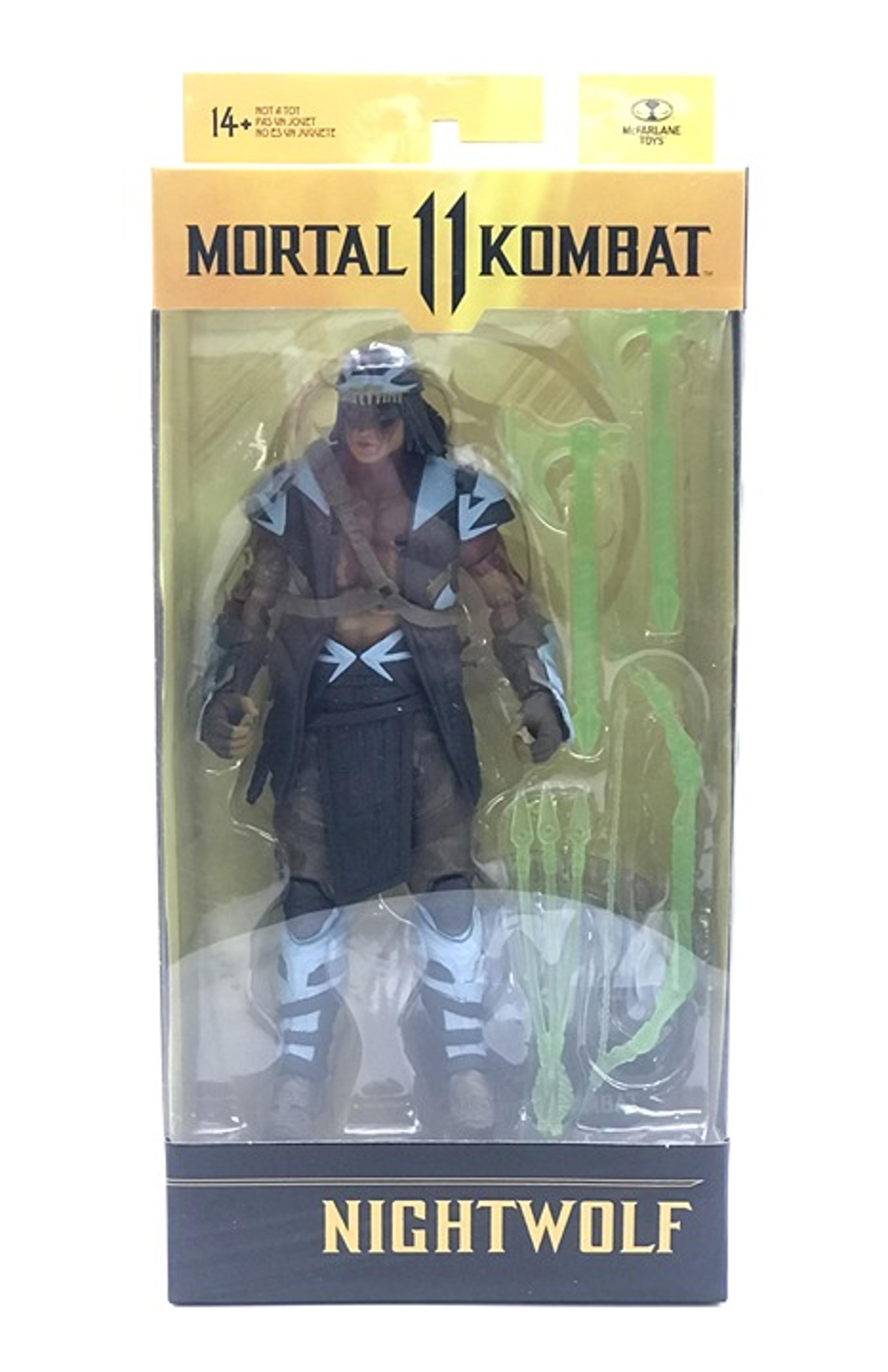 McFarlane Toys 2021 Mortal Kombat 11 Nightwolf 7 inch action figure NEW MIB!