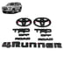 2010-2022 TOYOTA 4RUNNER TRD OFF ROAD BLACKOUT EMBLEM OVERLAY KIT GENUINE