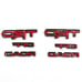 2010-2022 TOYOTA 4RUNNER TRD OFF ROAD BLACKOUT EMBLEM OVERLAY KIT GENUINE