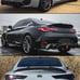 NEW 2017-2022 INFINITI Q60 HIGH KICK Real Carbon Fiber Rear Trunk PSM Spoiler