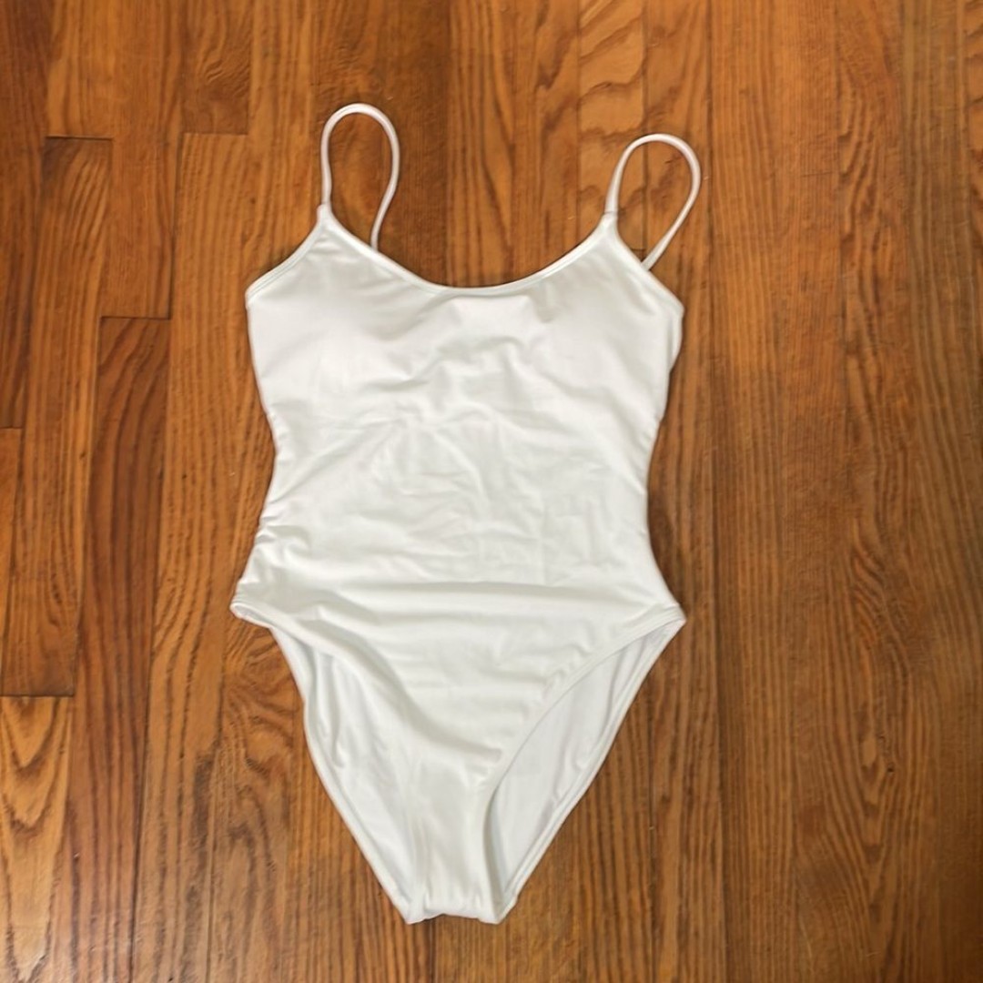 NWOT Andie The Amalfi One Piece Swimsuit White Size M