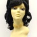 Black Wavy Beehive wig , Cosplay Wig