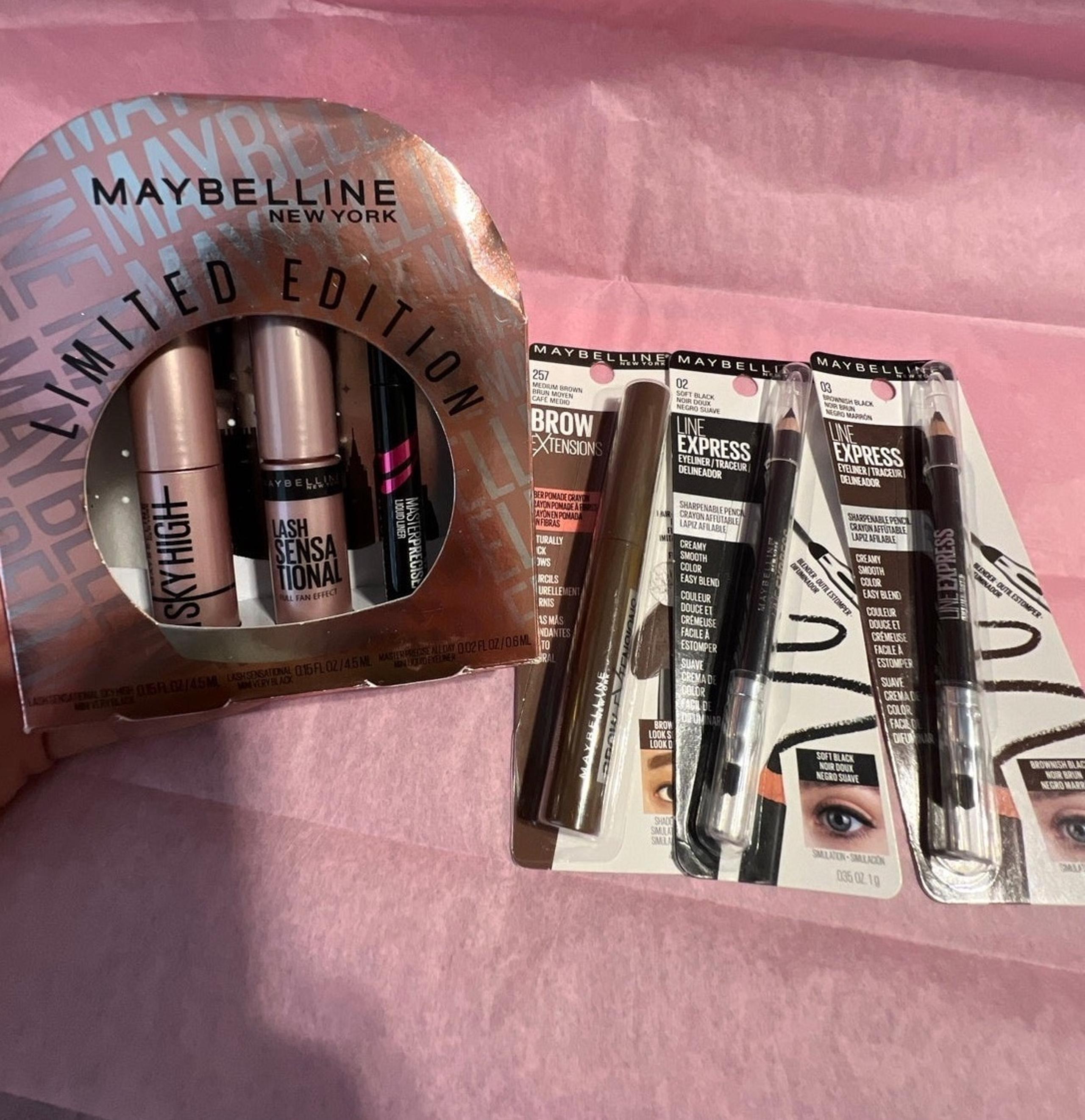 Maybelline eye makeup set