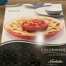 Colorwave Noritake Chip and Dip set