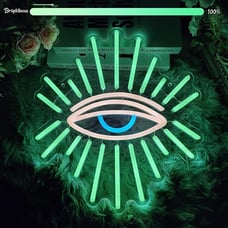 Evil Eyes Neon Signs for Bedroom Wall Decor, Eyes Neon Signs, LED Neon Lights