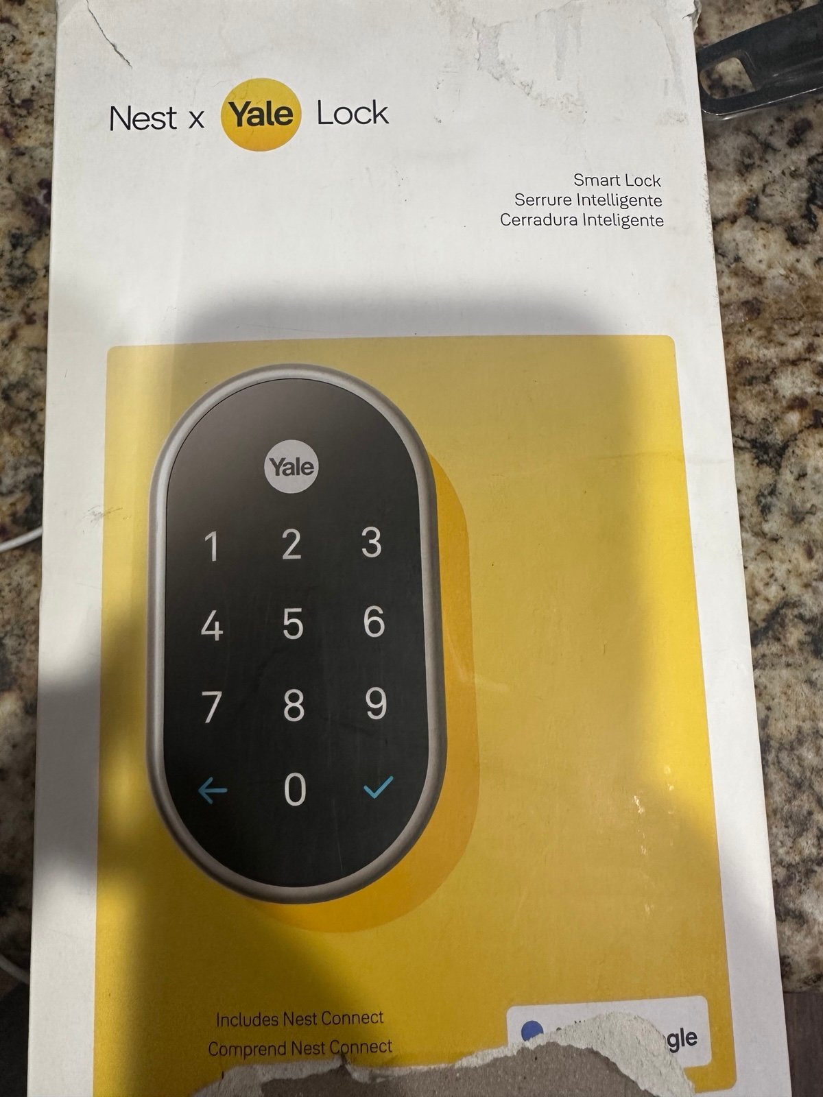 New Nest x Yale Door Lock (Includes Lock And Nest Connect System)