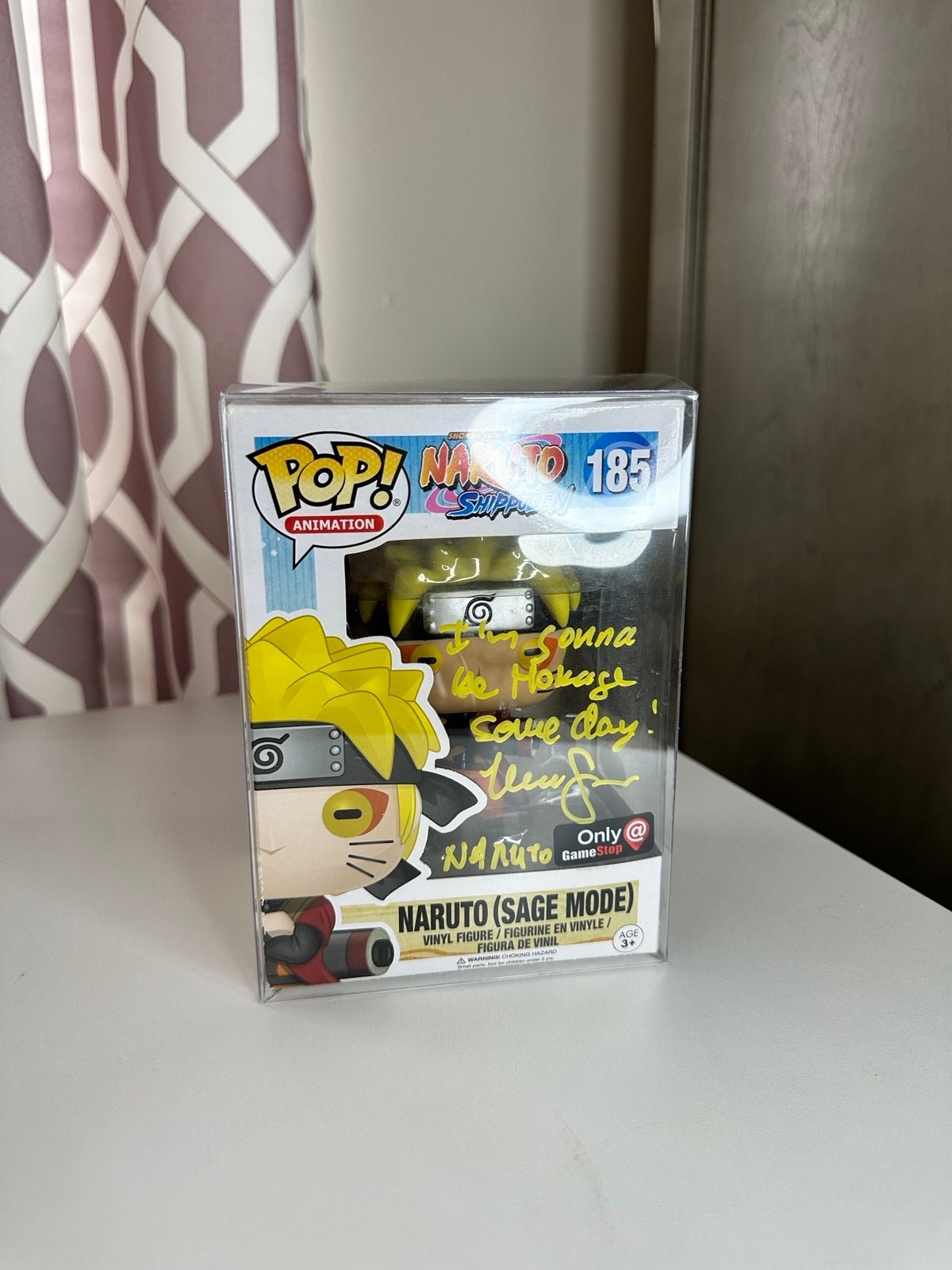 Naruto (Sage Mode) Funko signed GameStop exclusive