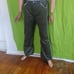 Corduroy high waist silver trim bells 38