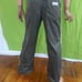 Corduroy high waist silver trim bells 38